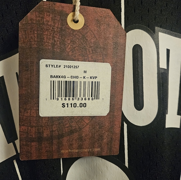 NWT Mitchell & Ness Larry Johnson practice jersey - Picture 3 of 7